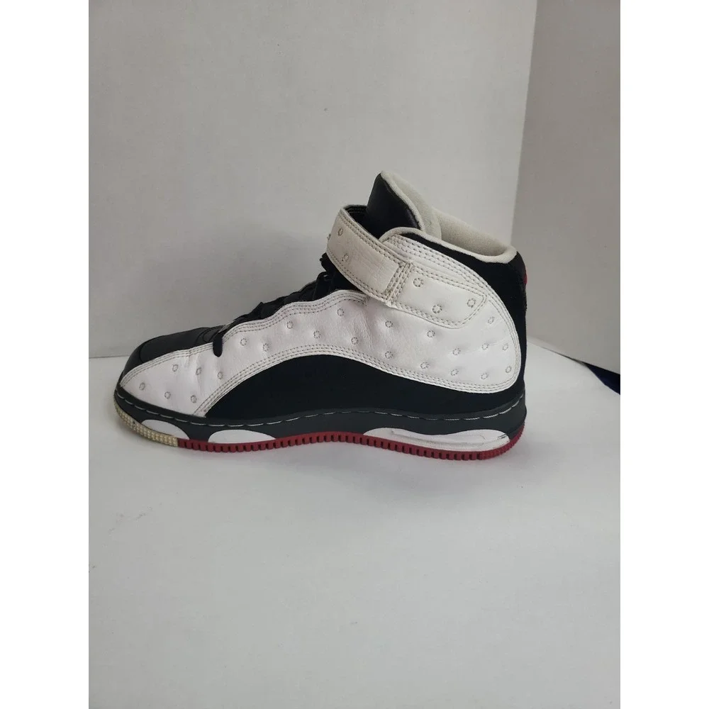 Nike Air Force 1 Fusion Jordan 13 Bred Mens Size 6Y Black Varsity Red 375472-101